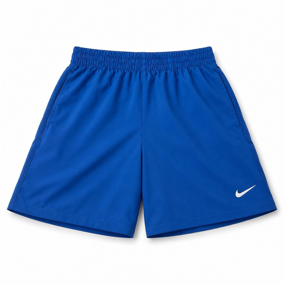 Nike Dri-FIT Shorts Mens Medium Blue Athletic Running Gym Swoosh